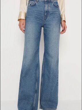 Reformation Cary Slouchy Wide-Leg High-Rise Jeans